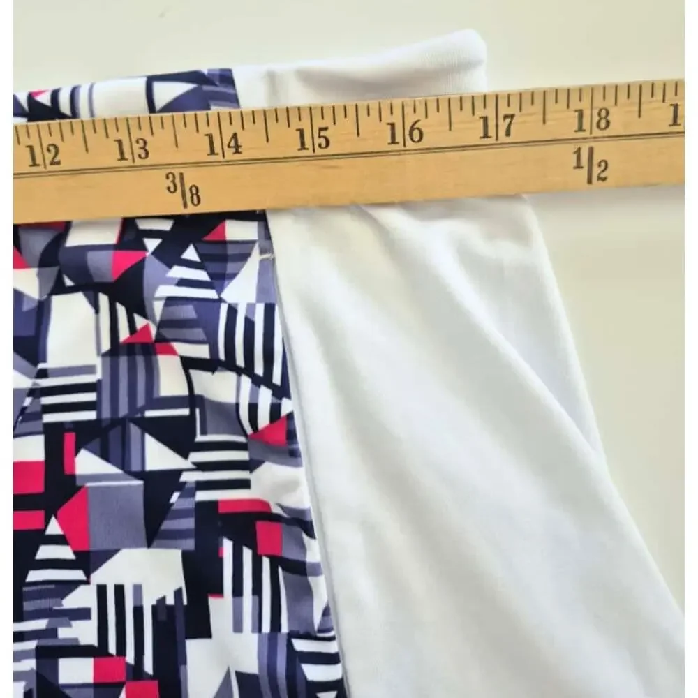 GRANDSLAM Womens Skort Skirt XL Tennis Pickleball White Pink Dark Blue